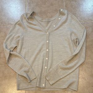 Jcrew button up sweater